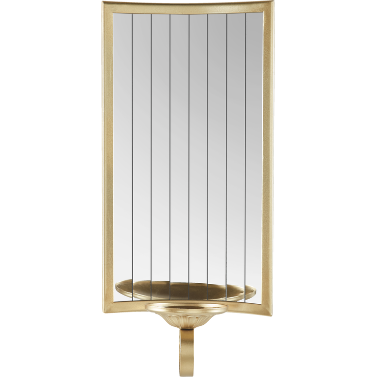 Wandkerzenhalter SOBREDA Metall 41 cm Gold
