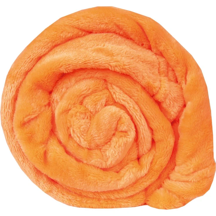 Kuscheldecke "Celina" Orange 130x170 cm – Bild 9