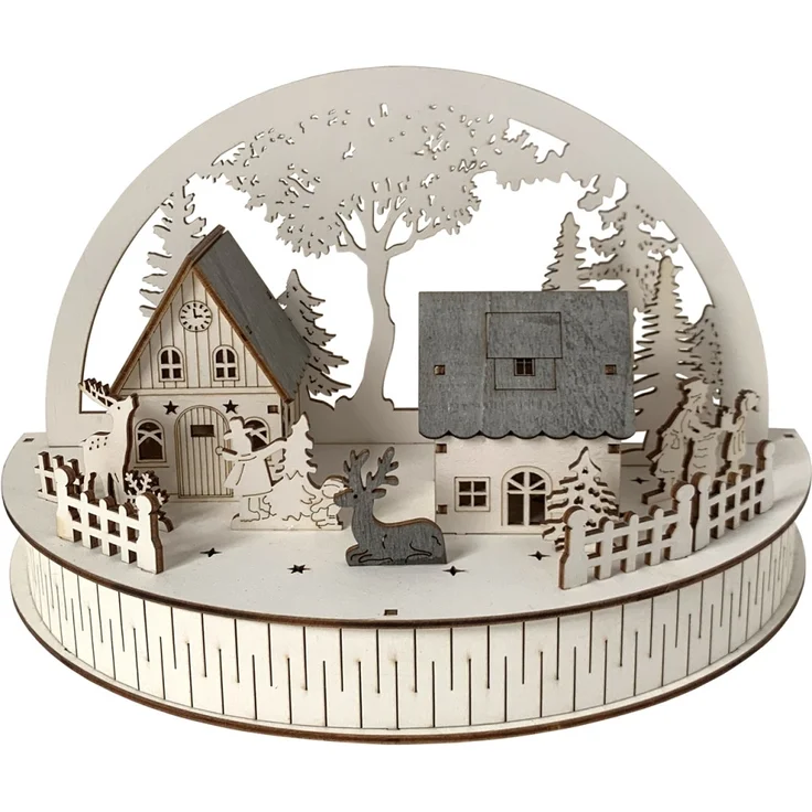 HTI-Living Rehe LED Weihnachtsdeko – Bild 1