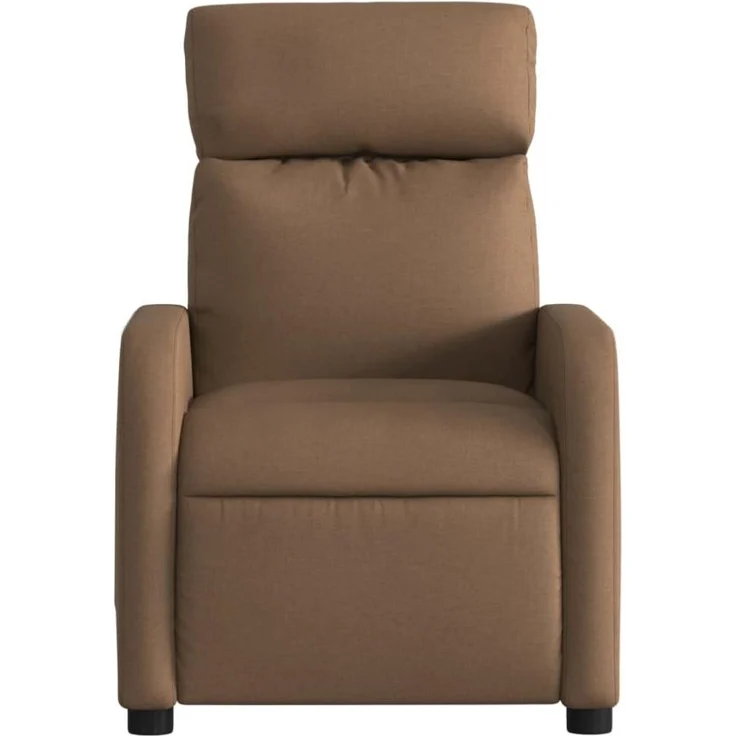 vidaXL Relaxsessel Braun Stoff 374169 – Bild 4