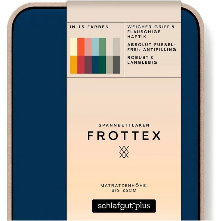 Schlafgut Spannbettlaken Frottex, Frottee, Gummizug: rundum, (1 Stück), 100% Frottee
