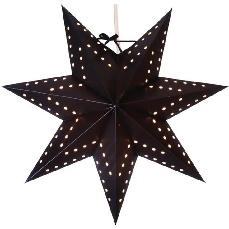 Star Bobo Papierstern, Papier, schwarz – Bild 2