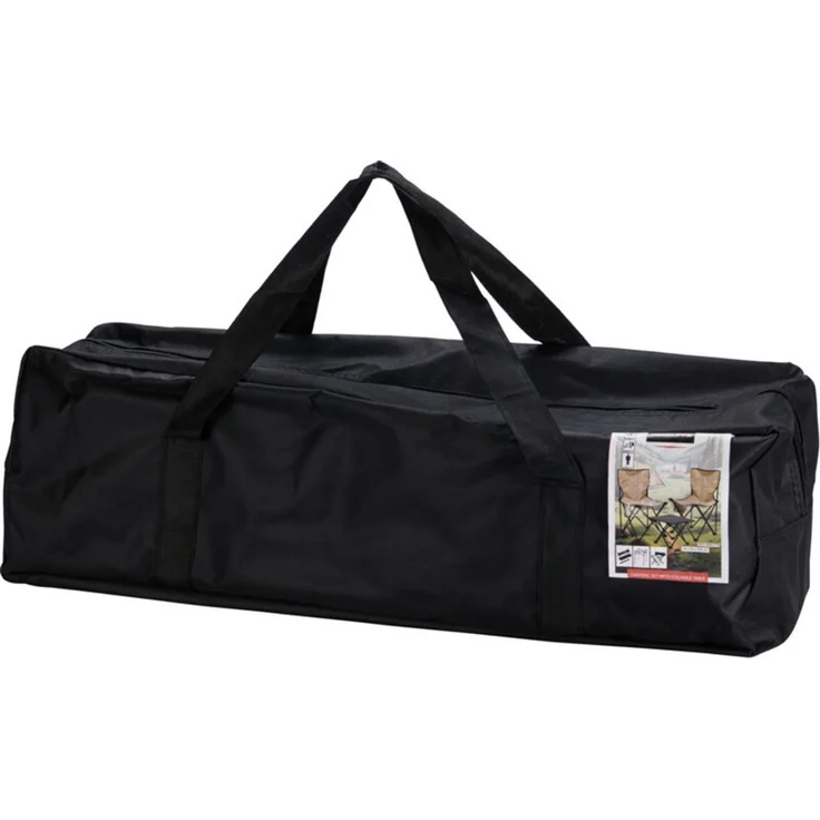 Koopman Sitzgruppe Campingmöbel Urlaub Reise 3 Tlg Set, (Set, 3-tlg, Packung), 3tlg, 1 Falttisch, 2 Faltstühle, inkl. Tragetasche – Bild 4