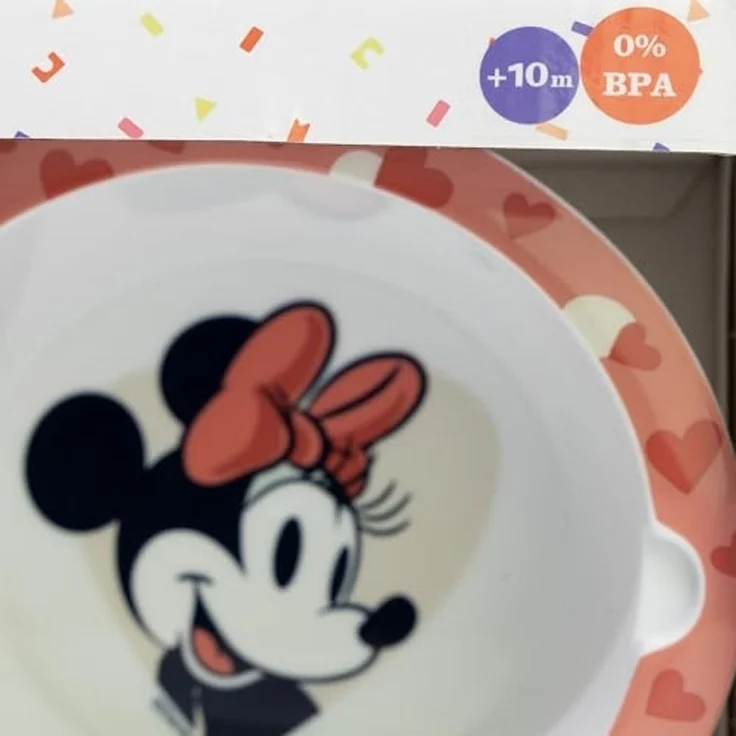Disney Minnie Mouse Kinderbesteck Baby Geschenkset 3-teilig – Trinkbecher, Schale & Löffel (3-tlg) – Bild 6