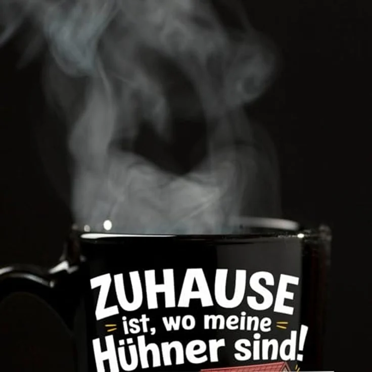 speecheese Tasse Zuhause ist, wo meine Hühner sind! Tasse – Bild 6
