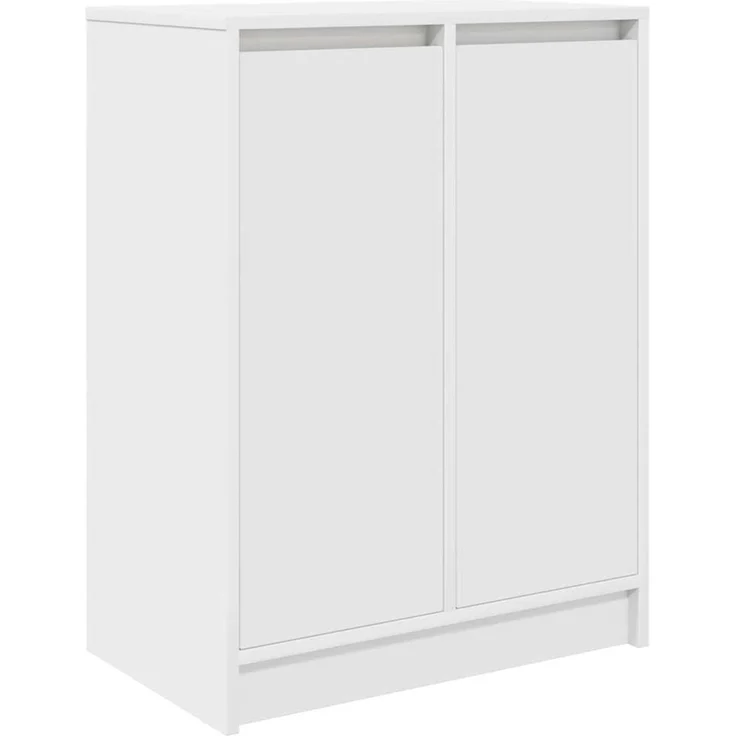 vidaXL Schuhschrank Weiß 57x34x76 cm Holzwerkstoff 861868 – Bild 2