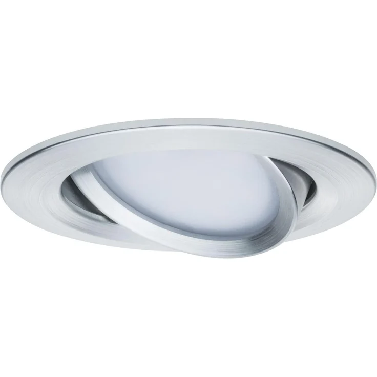 Paulmann 93903 Einbauleuchte LED Coin Slim IP23 rund Alu 3er-Set dimmbar und schwenkbar – Bild 9