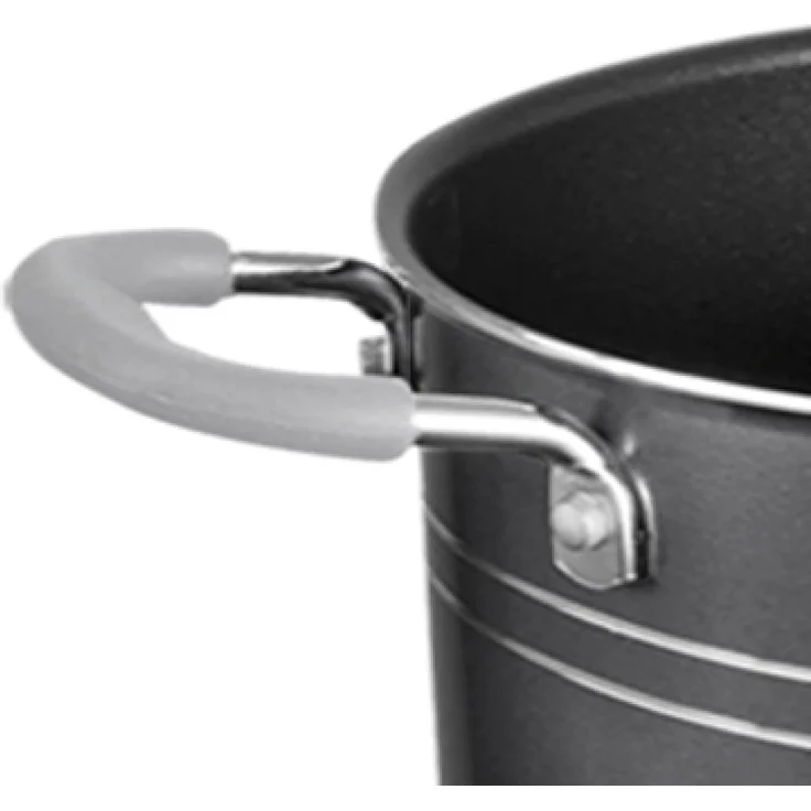 BRUNNER Topf-Set Camping Koch Geschirr Set Flavor 7+1, 20 cm Outdoor Küche Topf Pfanne Alu – Bild 9