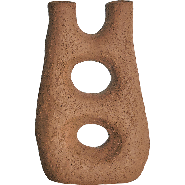 Blumenvase UARU Steinzeug 27 cm Braun – Bild 4