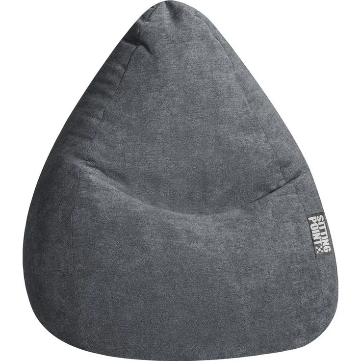 MAGMA Sitzsack BEANBAG ALFA, Anthrazit, 80x130cm