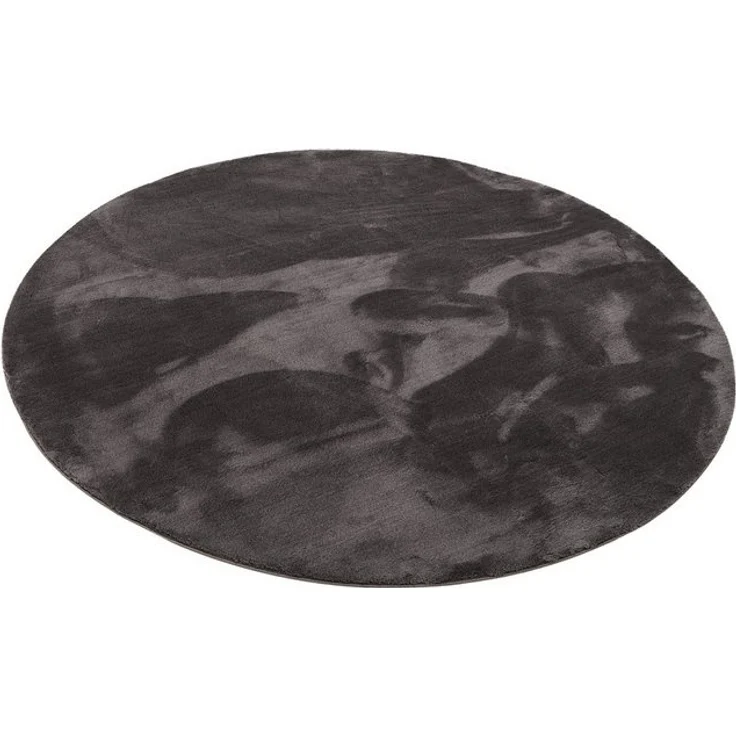 Pergamon Fellteppich Fellteppich Super Soft Pearl Rund, Rund, Höhe: 19 mm – Bild 4