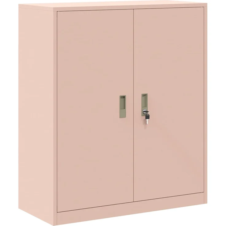 vidaXL Aufbewahrungsschrank 2 stk. Rosa 90 x 40 x 175 cm Stahl 3438718 – Bild 6
