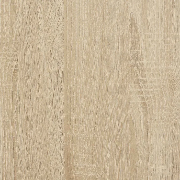 vidaXL Bodenbettgestell Sonoma-Eiche 80 x 200 cm Holzwerkstoff 3429534 – Bild 8