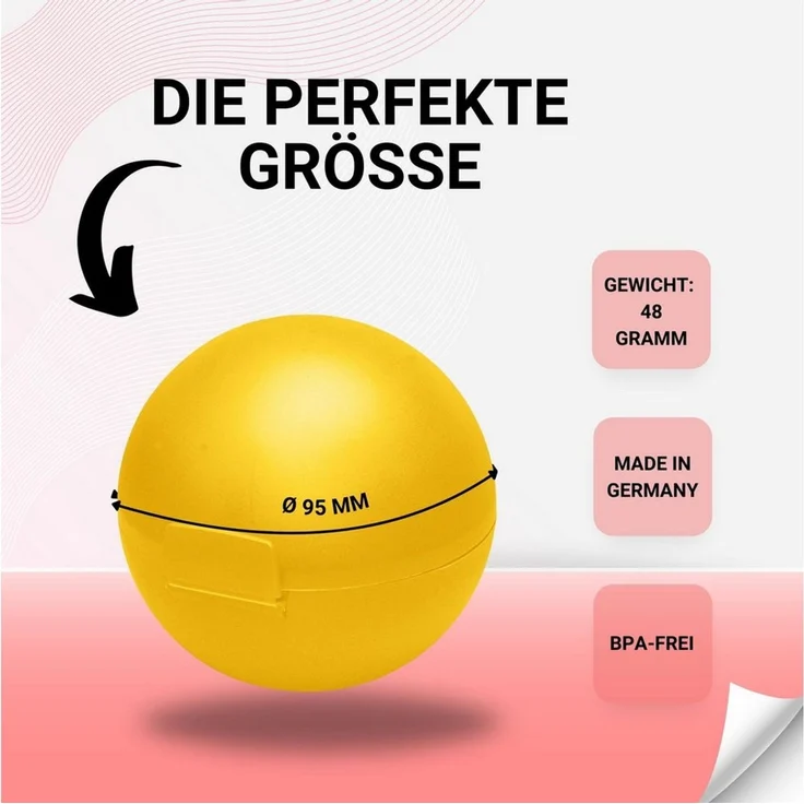 elasto Aufbewahrungsdose (1 St), Made in Germany, Kunststoff, Ø 95mm, BPA-Frei & 100% Recyclable – Bild 3