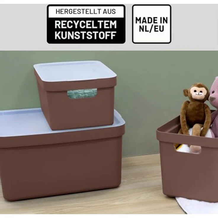 Sigma home Aufbewahrungsbox 32L schoko – Bild 6