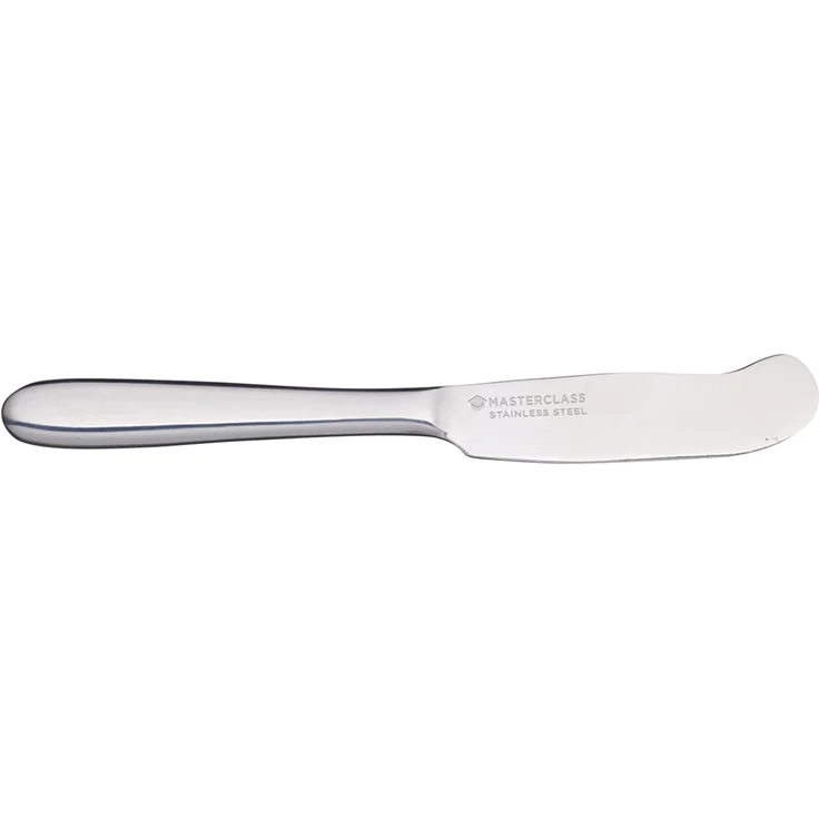 Kitchen Craft Master Class Buttermesser, Edelstahl, Silber, 16 x 2 x 0. 5 cm – Bild 1