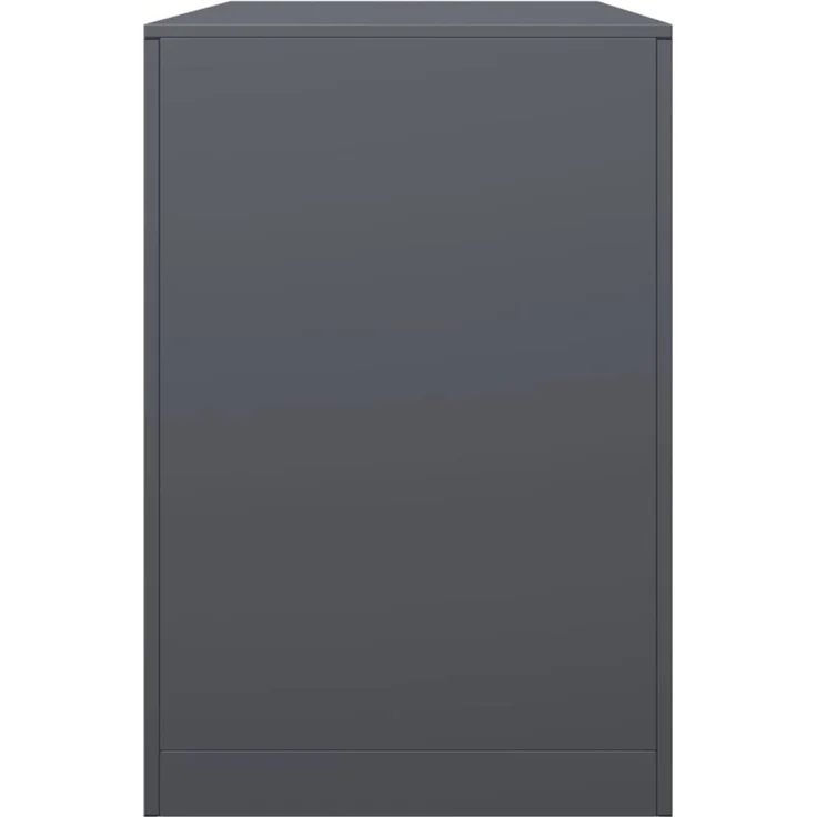 vidaXL Brennholzregal Anthrazit 100x40x60 cm Stahl 850984 – Bild 4
