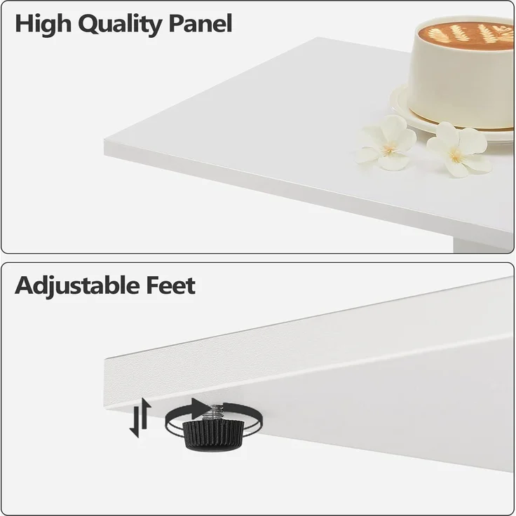 Couchtisch mit Ladestation LED-Sensorleuchte Beistelltisch Ablagen – Bild 8