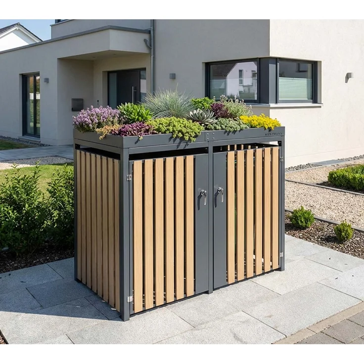 Westmann Metall Mülltonnenbox Planta | 2x240 L |