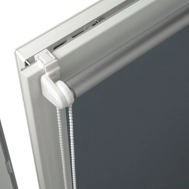 Seitenzugrollo Thermo Klemmrollo Energiesparend, my home, ohne Bohren, freihängend, Klemmfix, abdunkelnd mit Thermobeschichtung – Bild 2