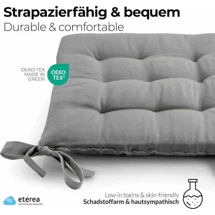 etérea Himmlische Qualität Sitzkissen etérea Sitzkissen Stuhlkissen Basic Auflage und – Bild 2