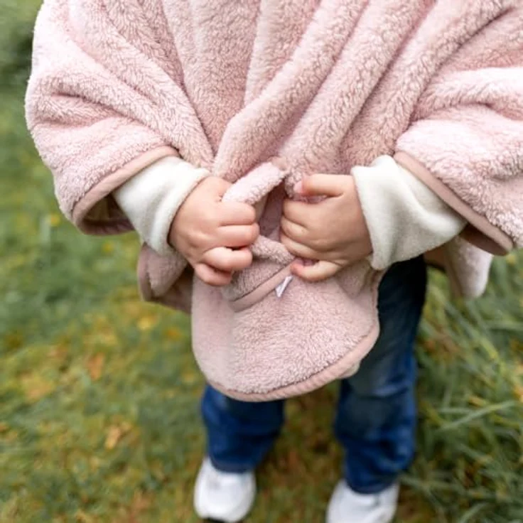 BEMINI Reiseponcho Softy + jersey Blush – Bild 5