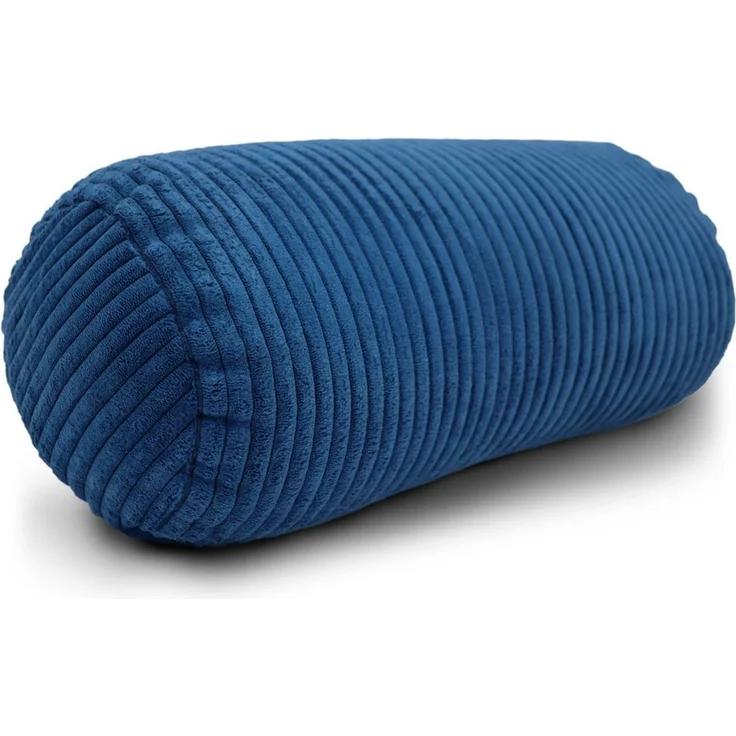 Amilian Nackenrolle mit Bezug 15 x 40 cm - Kissenrolle - mit Nackenrollenbezug - Bettrolle, Kopfstütze, Nackenstütze mit Bezug, ideal als Dekokissen, Sofakissen, Kissen, Kissenrolle, Lagerungskissen, Schlafkissen und für Reisen – Bild 1