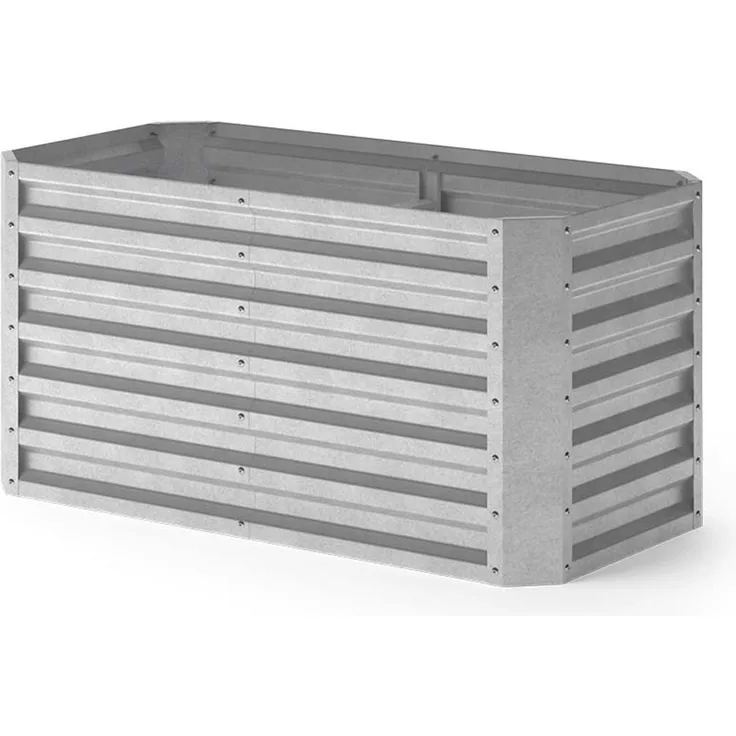 Hochbeet Silber 120 x 60 cm OK-Living