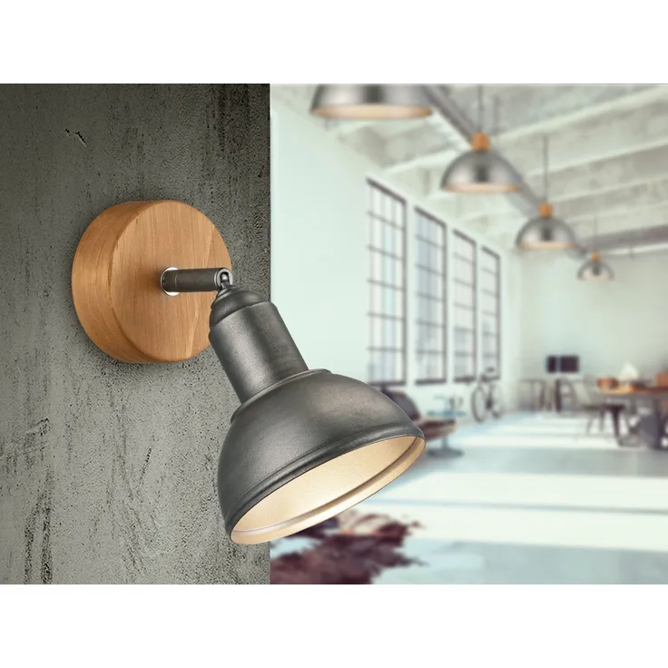 Trio Delhi Deckenleuchte, 40W, E14, Nickel matt (803400167)