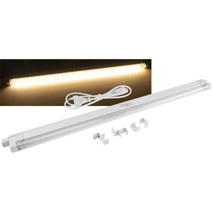 LED Unterbauleuchte "SMD pro" 60cm540lm, 3000k, Licht warmweiß