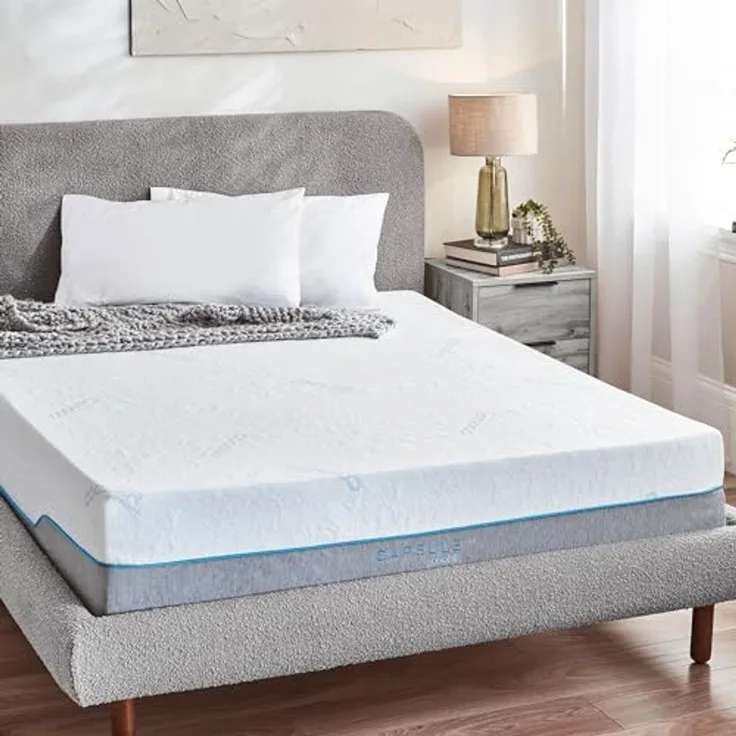 Julian Bowen Capsule Cool Matratze, 150 cm, Schaumstoff, weiß, Kingsize (UK-Standard)