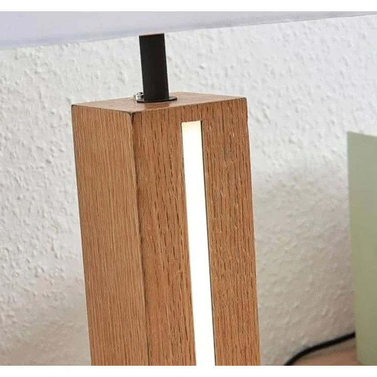 Lindby Tischleuchte Garry, Enthalten, 1 x 60 W E27 (exkl) + 1 x 5 W LED (inkl) – Bild 7