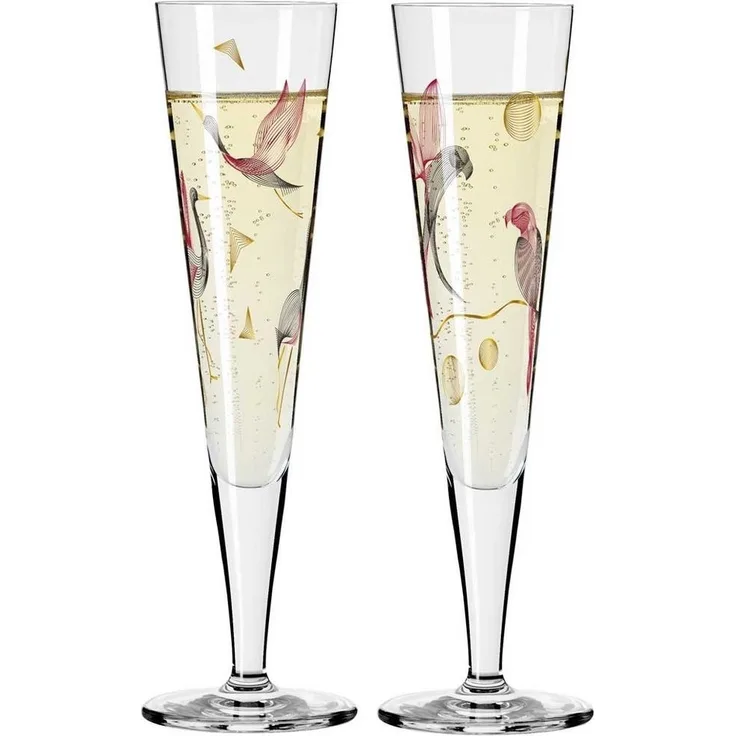 Ritzenhoff Champagnerglas, Kristallglas