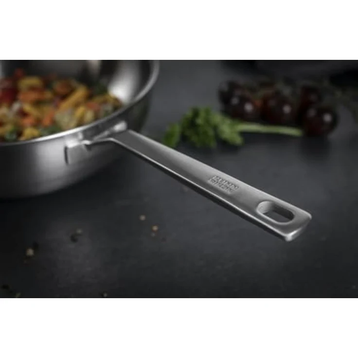 Kuhn Rikon Culinary Fiveply Wok Unbeschichtet 24 cm – Bild 3