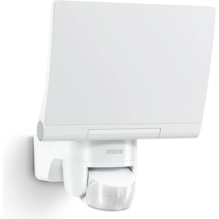 Steinel LED-Außenstrahler XLED home 2 XL S weiß, 19,3 W Flutlicht, 180° Bewegungsmelder, 10 m Reichweite