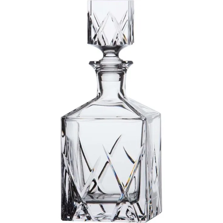 Whiskykaraffe Kristall London Platin clear (25 cm)
