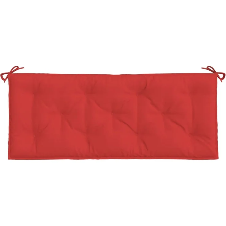 vidaXL Gartenbank-Auflagen 2 Stk. Rot 120x50x7 cm Oxford-Gewebe 361684 – Bild 4