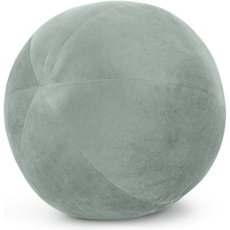 Eurofirany Dekokissen Kugelkissen Kugelformiges Kissen Ball Samt Velvet, besonders weich, dekorativ und designvoll 24 cm – Bild 4