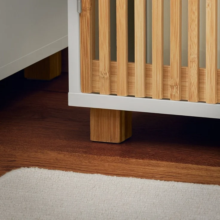 SoBuy BZR125-W Waschbeckenunterschrank, MDF, Lackiert, Weiß, 60 x 60 x 33 cm – Bild 6