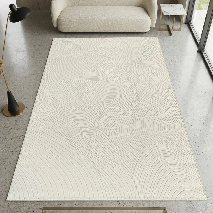 Carpetia Designteppich Dekorative Muster, rechteckig, Höhe: 8 mm, pflegeleicht, weich – Bild 1