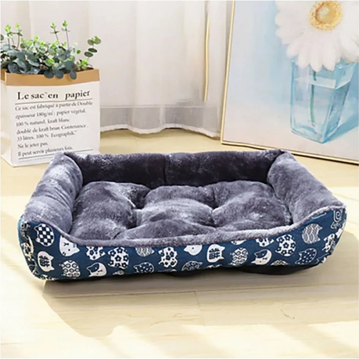 TPFLiving Tierbett Hundebett / Katzenbett / Tierbett mit Baumwollfüllung - Hundekörbchen, - Katzenkörbchen in Verschiedene Farben und Größen S-XXL – Bild 5