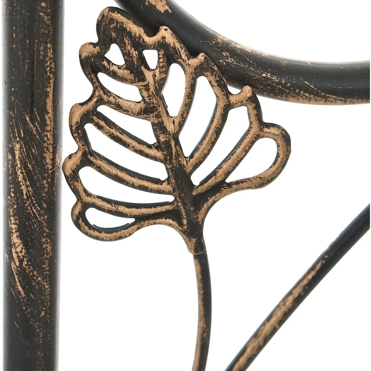 Rosenbogen BREMEN - 143x30x248cm, Metall, Bronze | Rankhilfe Rosen Rankgitter Gartendekoration – Bild 7
