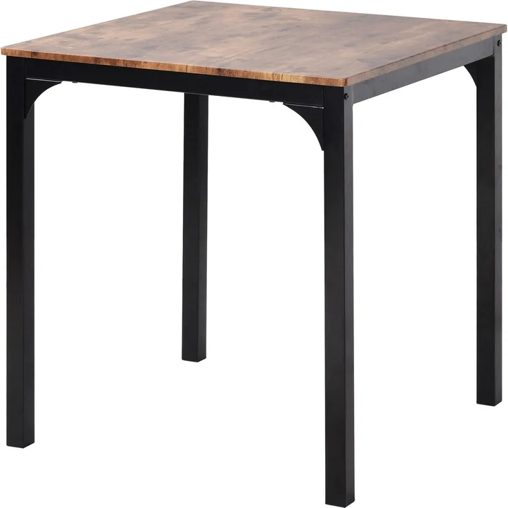 Esstisch mit 2 Stühlen, Esstisch-Set, 70/70/75 cm, 3-St, Küchentisch, Esszimmergruppe – Bild 6