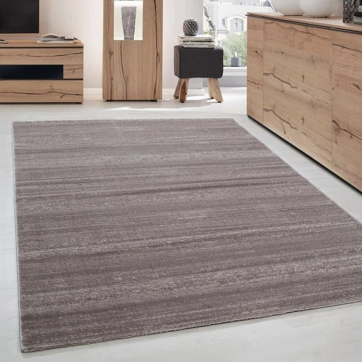 Carpettex Designteppich Unicolor - Einfarbig, Läufer, Höhe: 6 mm, Modern Kurzflor Teppich Wohnzimmer Einfarbig Weicher flor Pflegeleicht – Bild 1