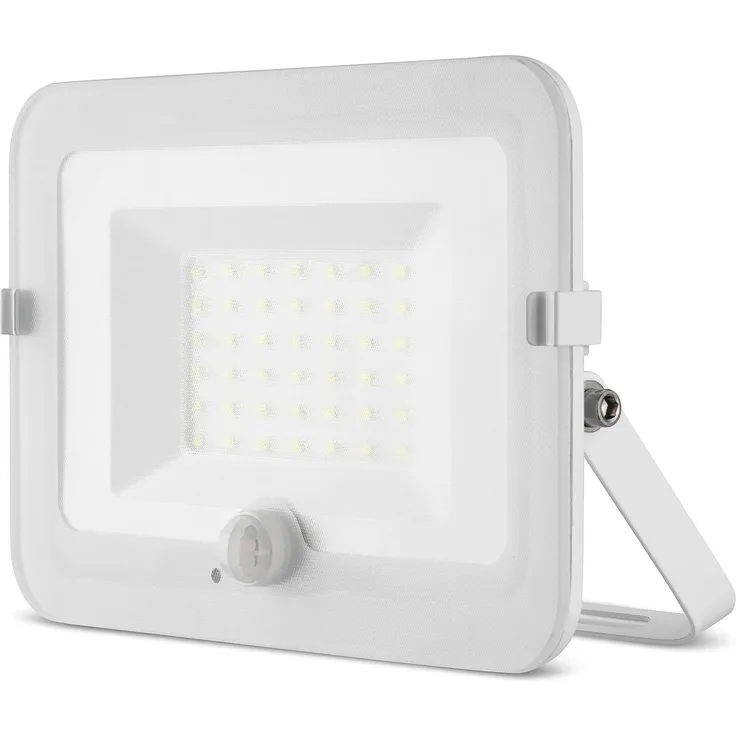 30 Watt LED Strahler Bewegungsmelder, 6500 Kelvin Tageslichtweiß, IP44