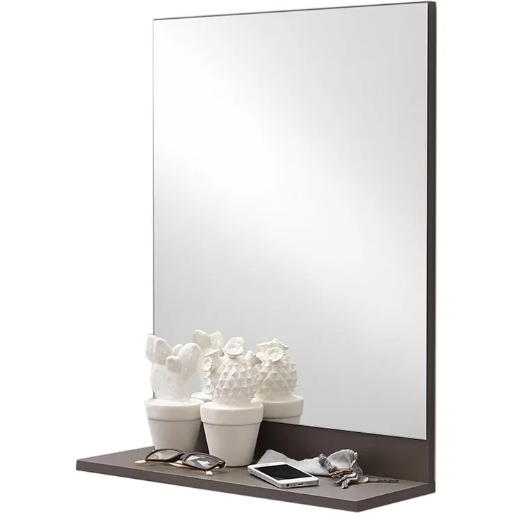 Wandspiegel >Marijo< in Lava - 50x67.5x18.5cm (BxHxT)