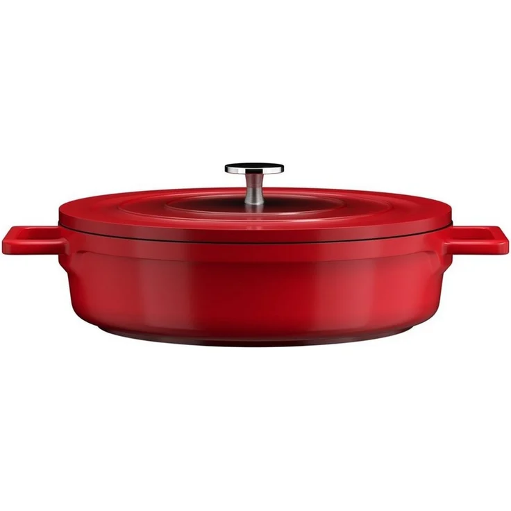 HOMELUX Suppentopf 12/20/24/28 cm Topf Induktions Kochtöpfe mit Deckel, Aluminium, für alle Herdarten – Bild 1