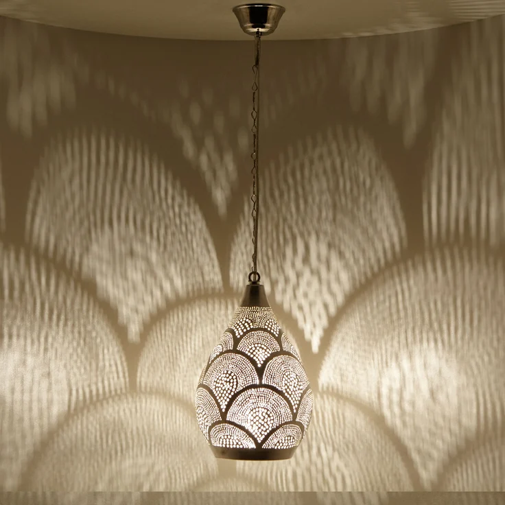 Marokkanische Lampe Naouma Samak D20 – Bild 7