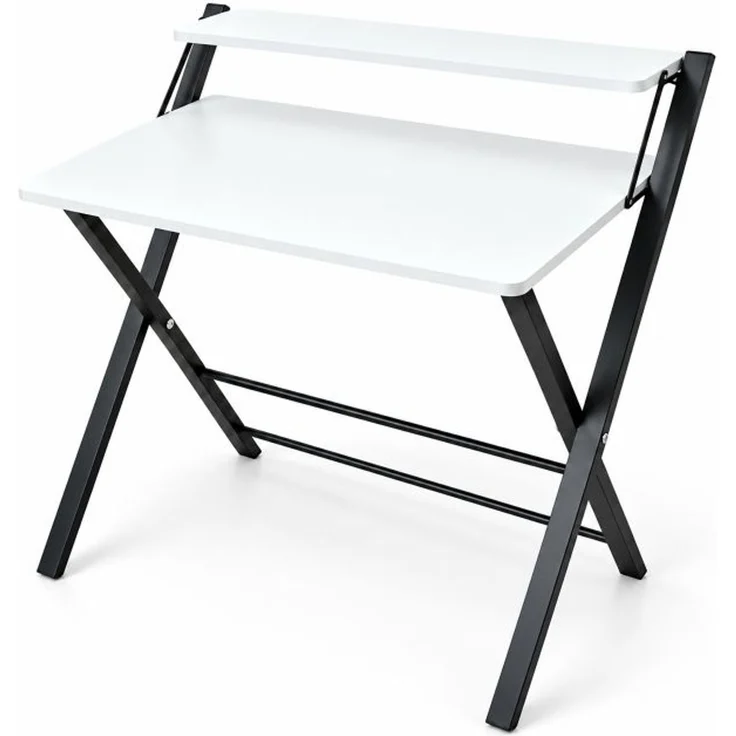 Relaxdays Klappbarer Schreibtisch Monitoraufsatz – Bild 10