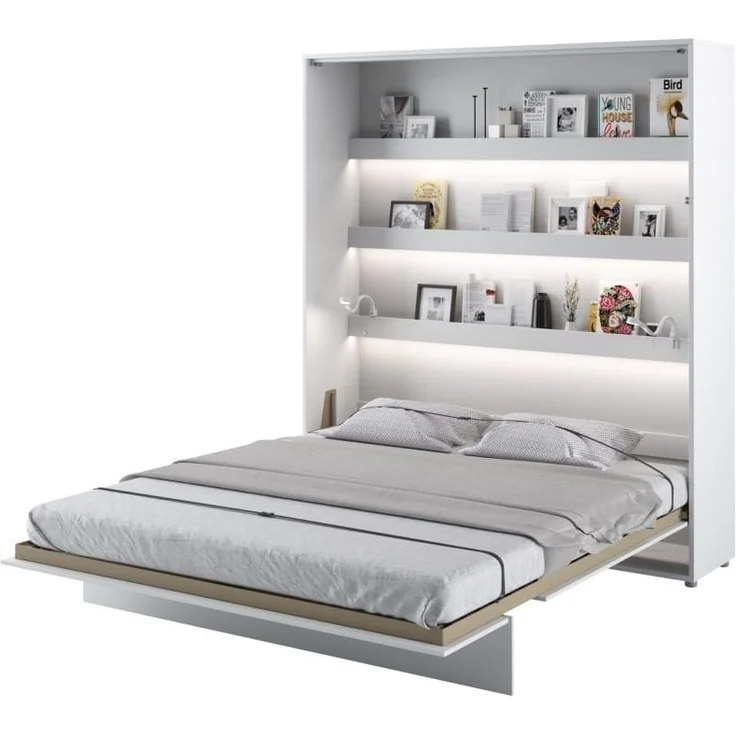 Compleo Schrankbett Vertical Wandklappbett Lenart Bed Concept, Ideal für kleine Räume – Bild 2